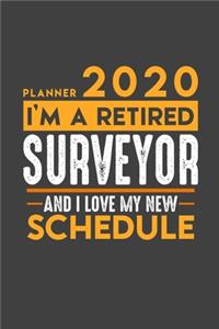 Planner 2020 for retired SURVEYOR