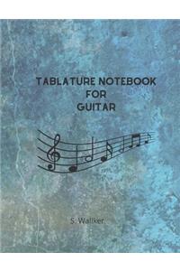 Tablature Notebook for Guitar