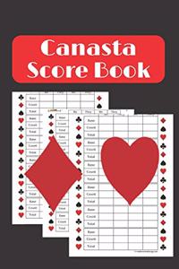 Canasta Score book
