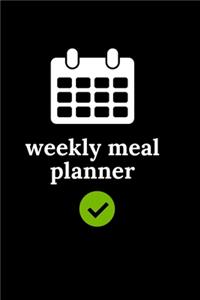 Weekly meal planner