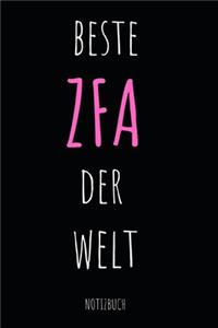 Beste ZFA der Welt Notizbuch