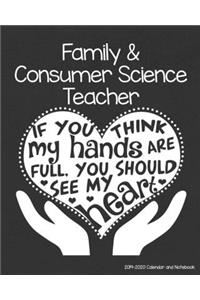 Family and Consumer Science Teacher 2019-2020 Calendar and Notebook