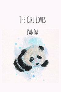 The Girl Loves Panda