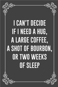 I Can't Decide If I Need