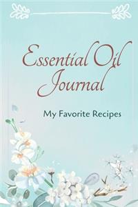 Essential Oil Recipe Journal - Special Blends & Favorite Recipes - 6