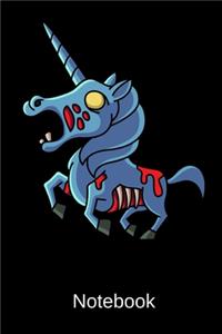 Zombie Unicorn Notebook