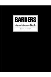 Barber Appointment Book