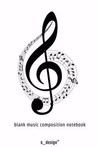 Music Notebook for Music Composition / Song-Writing / Song-Texting / Songtext Writing