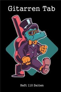 Gitarren Tab Heft 110 Seiten