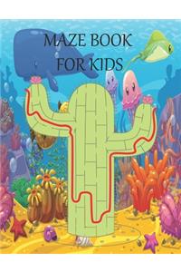 Maze book for kids