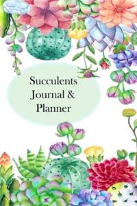 Succulents Journal & Planner