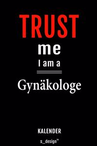 Kalender für Gynäkologen / Gynäkologe / Gynäkologin