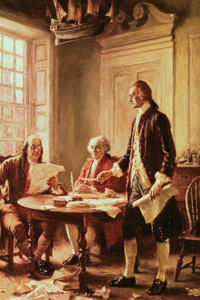 Leviathan (1651), The Two Treatises of Government (1689), The Social Contract (1762), The Constitution of Pennsylvania (1776)