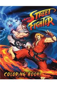 Street Fighter Coloring Book
