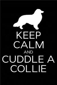 Keep Calm and Cuddle A Collie