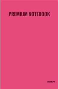 Premium Notebook - Lined Paper
