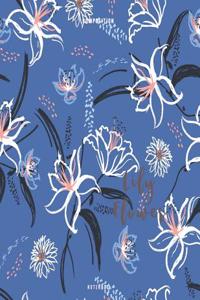 Lily Flower Composition Notebook