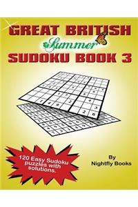 Great British Summer Sudoku. Book 3 Easy