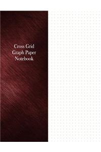 Cross Grid Graph Paper Notebook