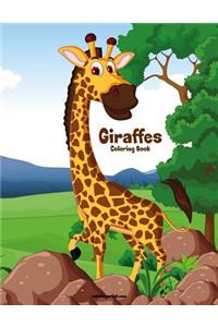 Giraffes Coloring Book 1