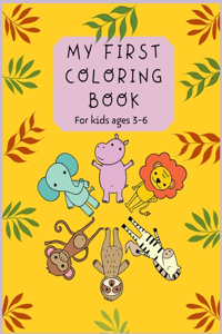 My First Coloring Book