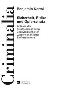 Sicherheit, Risiko und Opferschutz