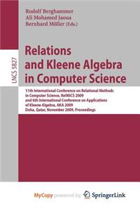 Relations and Kleene Algebra in Computer Science