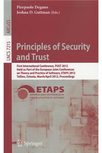 Principles of Security and Trust