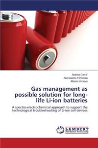 Gas management as possible solution for long-life Li-ion batteries