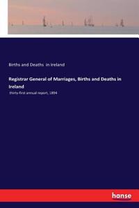 Registrar General of Marriages, Births and Deaths in Ireland