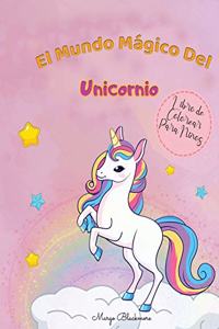 El Mundo Mágico de Los Unicornios Libro de Colorear Para Niños