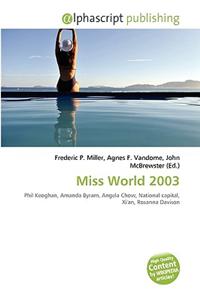 Miss World 2003