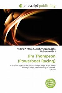 Jim Thompson (Powerboat Racing)