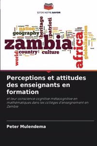 Perceptions et attitudes des enseignants en formation