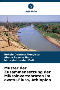Muster der Zusammensetzung der Mikroinvertebraten im awetu-Fluss, Äthiopien