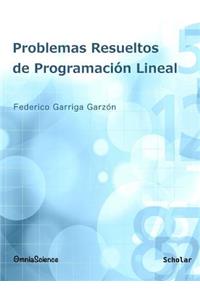 Problemas resueltos de programación lineal