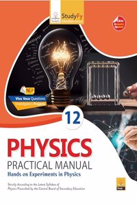 StudyFy CBSE Class 12th Physics Lab Manual for 2024 Exam