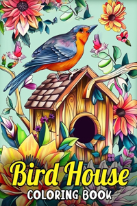 Bird House coloring book