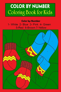 Color By Number Coloring Book for Kids