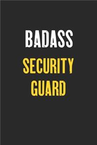 Badass Security guard Notebook