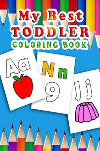 My Best Toddler Coloring Book