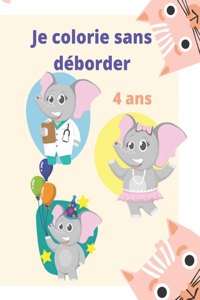 Je colorie sans déborder 4 ans