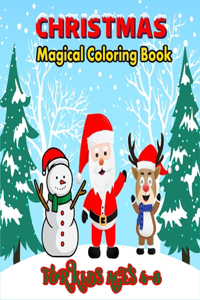 Christmas Magical Coloring Book For Kids