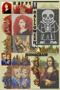 Happy halloween nonogram