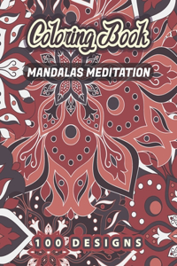 MANDALAS MEDITATION Coloring Book