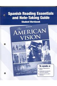 American Vision, Spanish Reading Essentials and Note-Taking Guide Workbook