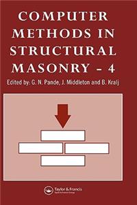 Computer Methods in Structural Masonry - 4