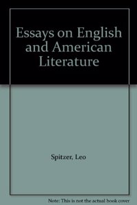 Essays on English and American Literature
