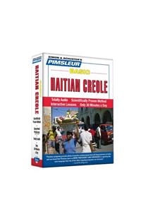 Pimsleur Haitian Creole Basic Course - Level 1 Lessons 1-10 CD
