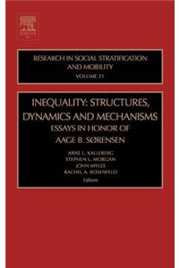 Inequality: Structures, Dynamics and Mechanisms, 21